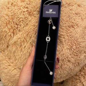 Swarovski strand eye bracelet